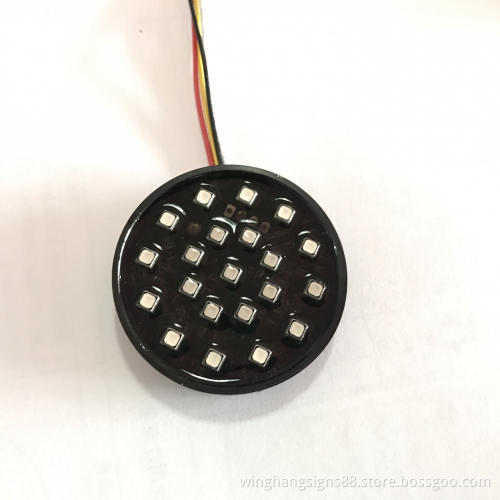 Multi color Led 7 segment